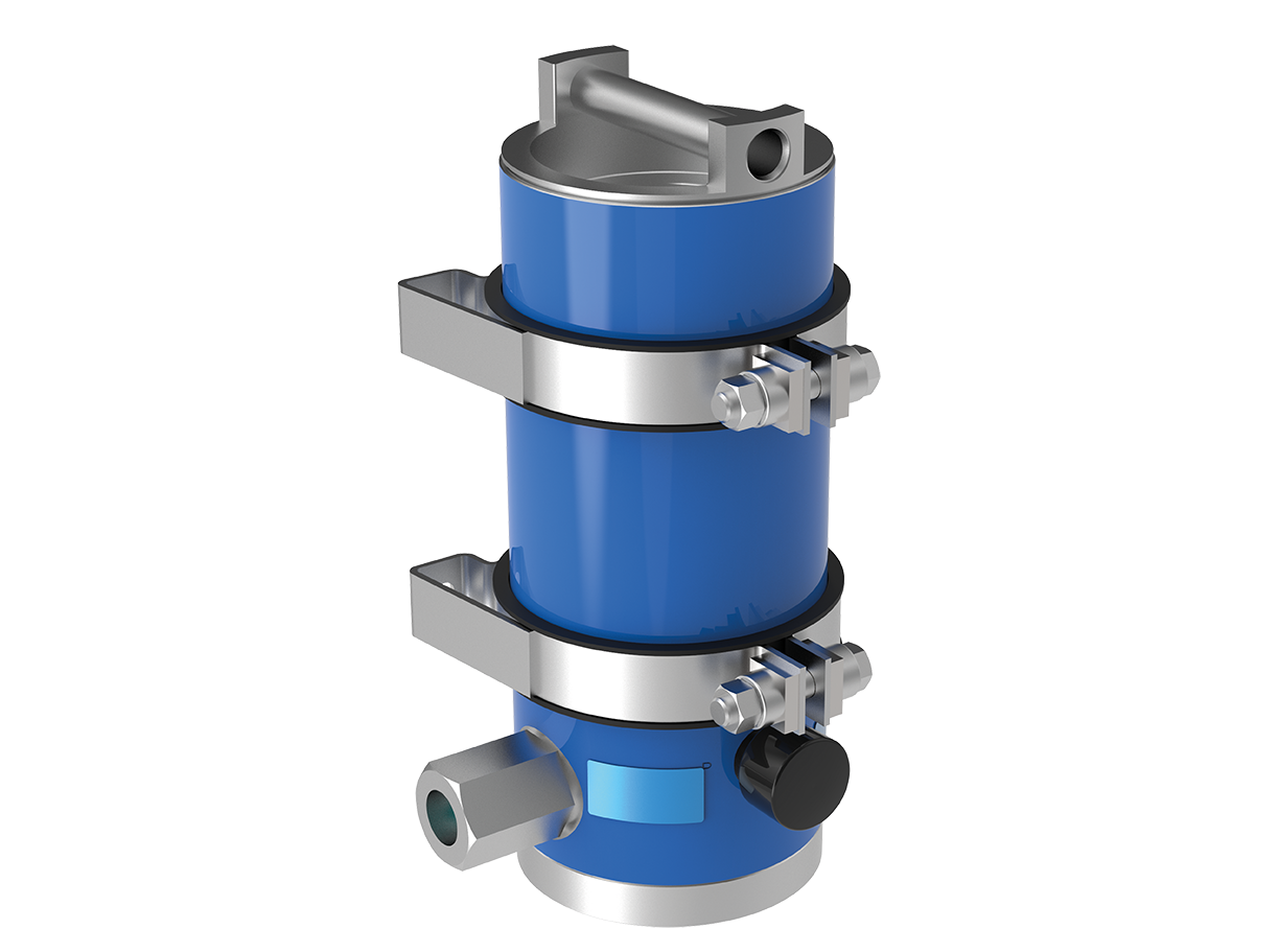 With flow regulator, Qnom up to 6 l/min, pmax 320 bar