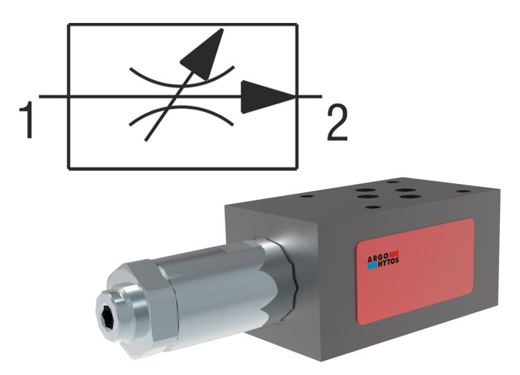 2 Way Flow Regulators, Modular